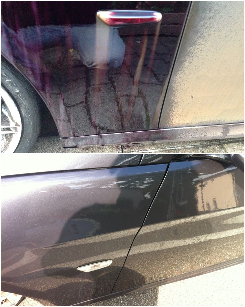 flugrost bmw e92 vorher-nachher