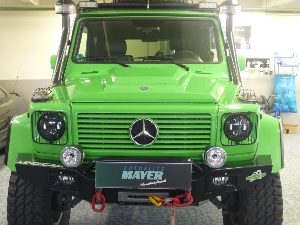 benz g-modell wüstentrip detailing