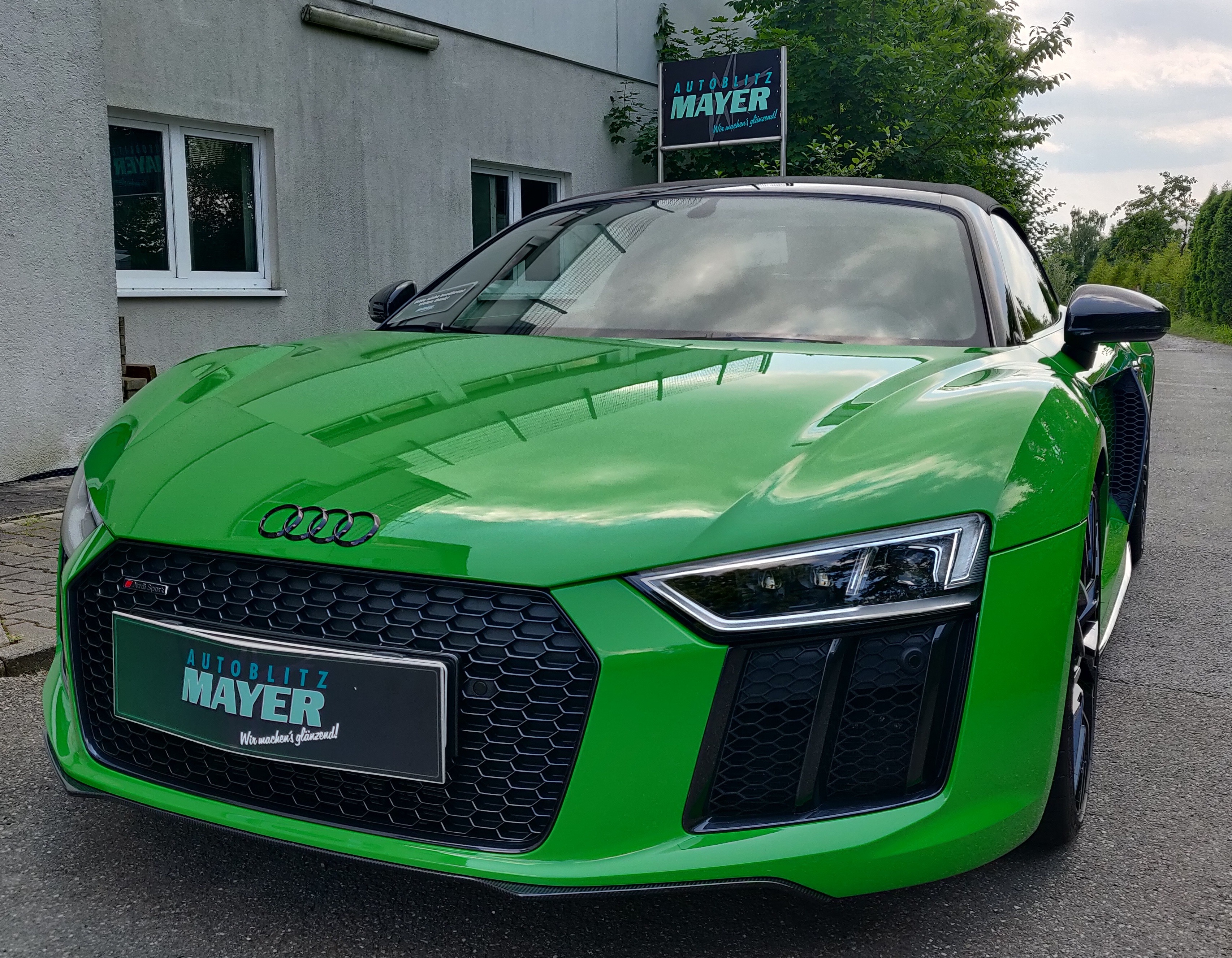 audi r8 v10 spyder Lackschutz
