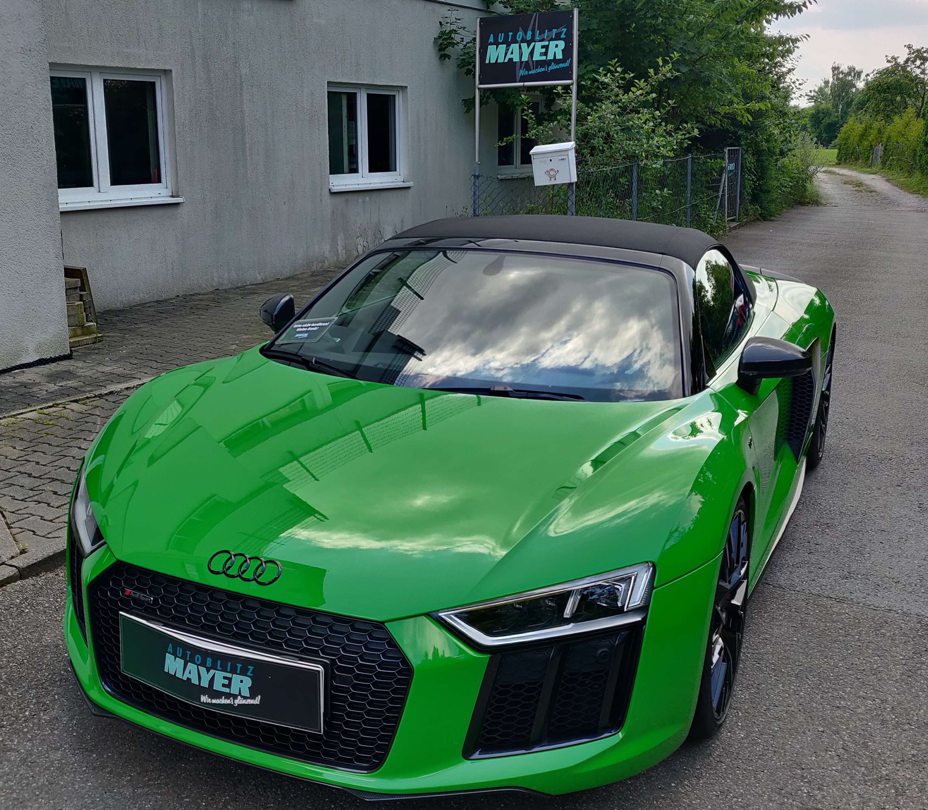 audi r8 v10 spyder Lackschutz