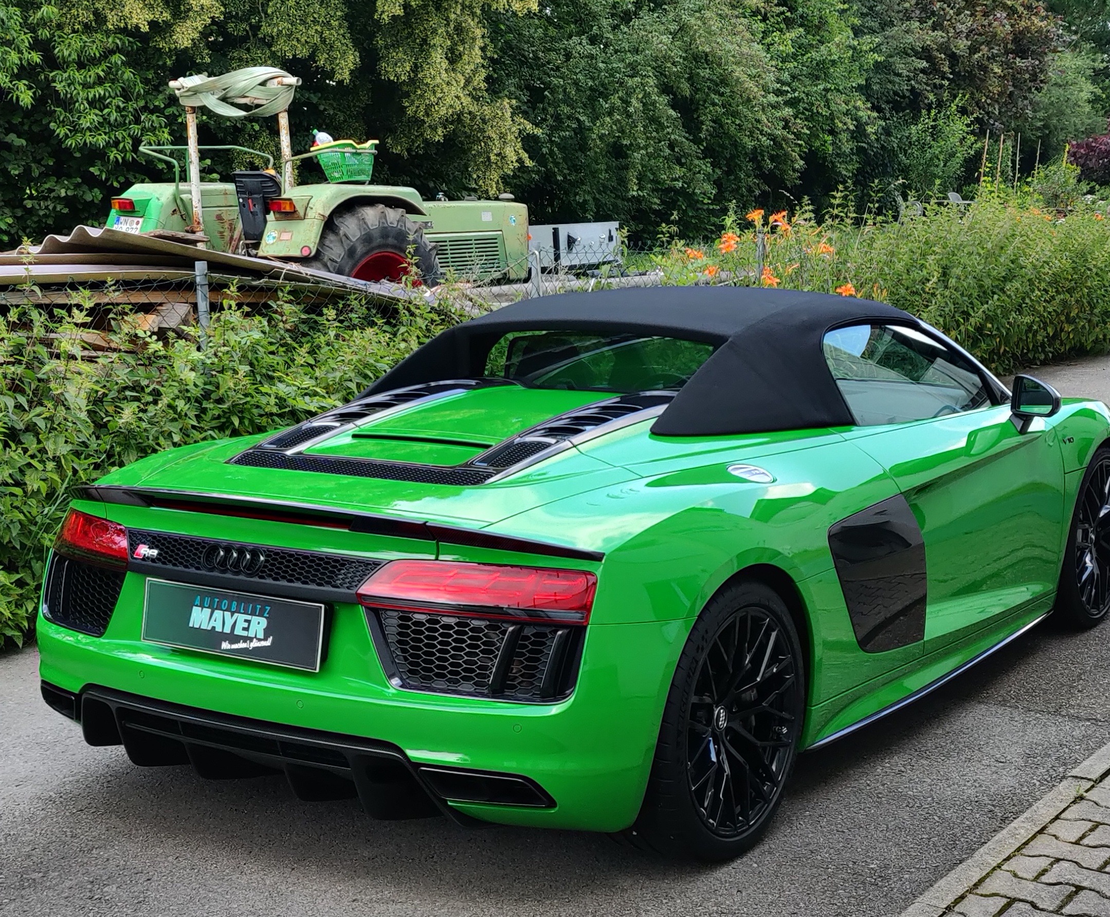 audi r8 v10 spyder Lackschutz