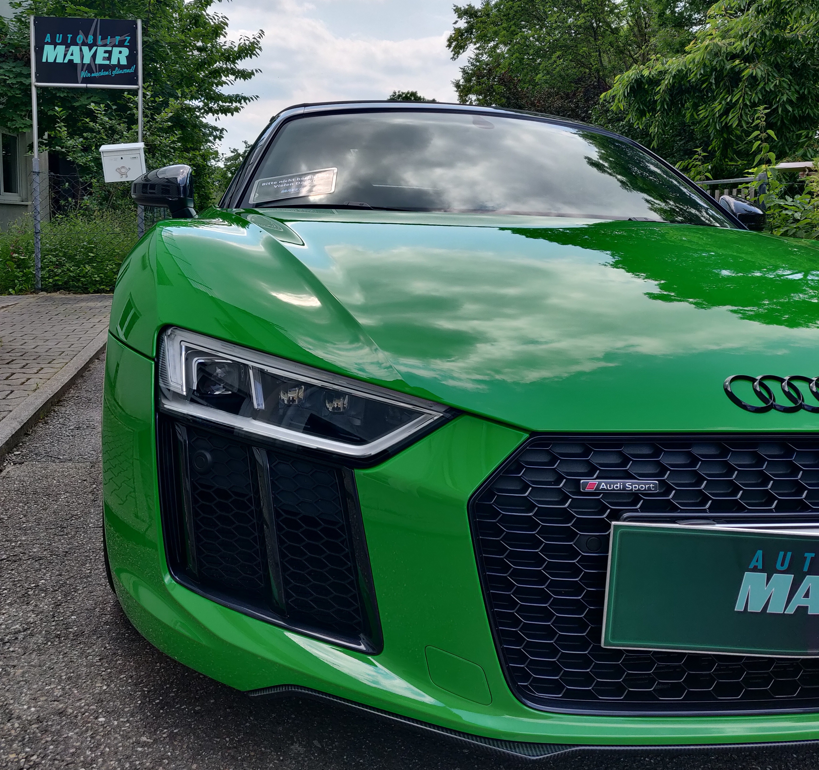 audi r8 v10 spyder Lackschutz