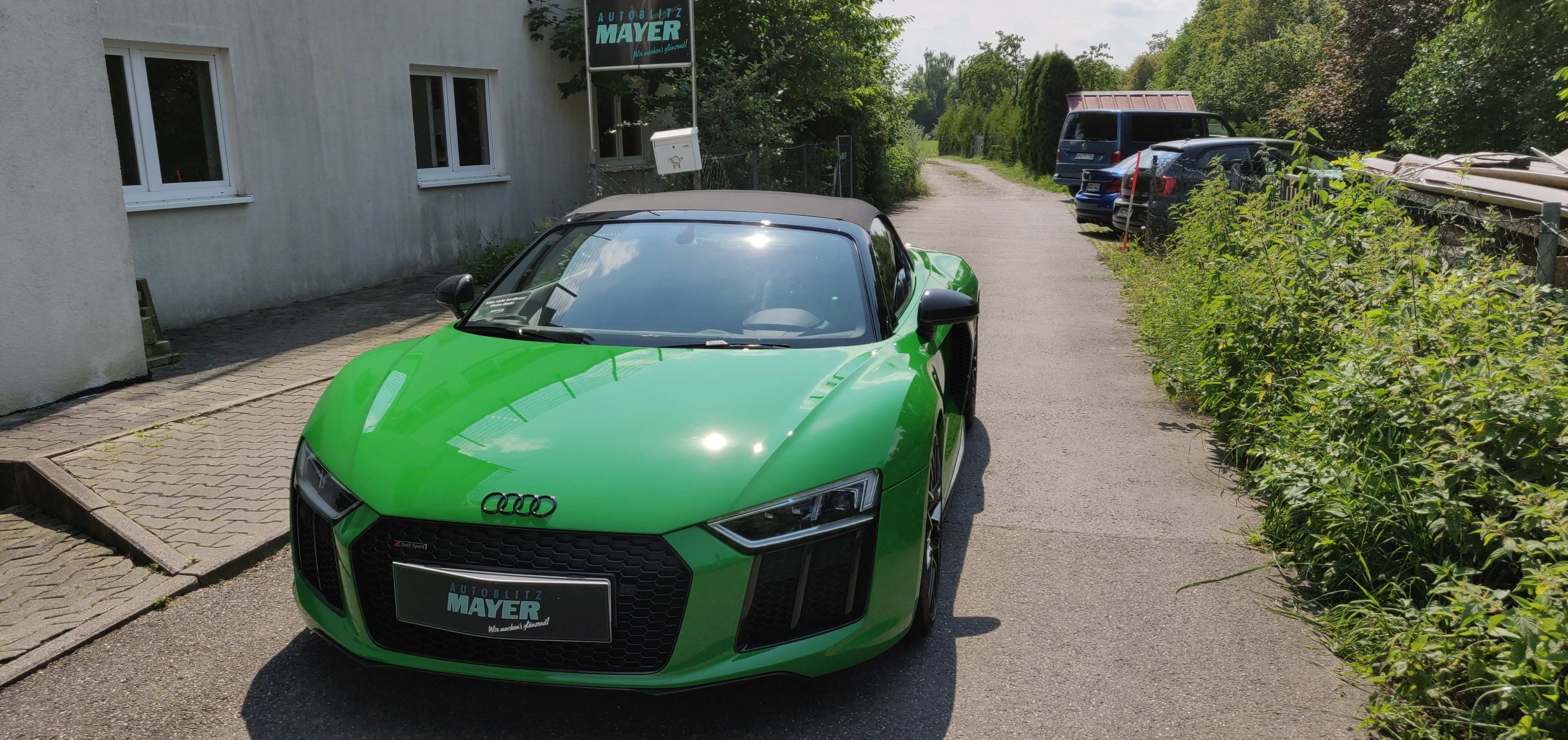 audi r8 v10 spyder Lackschutz
