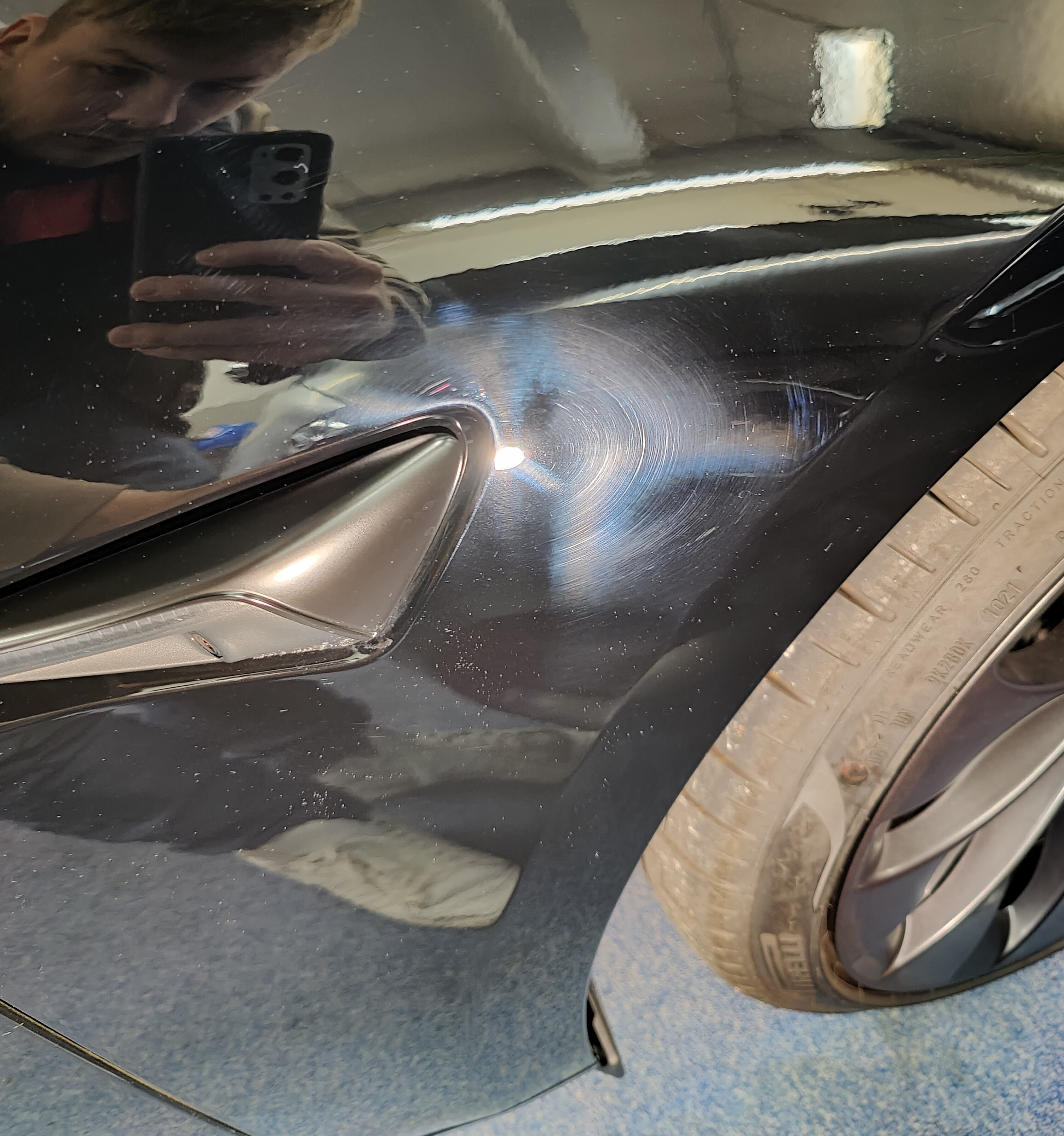 tesla model 3 lackschutzfolie und keramikversiegelung